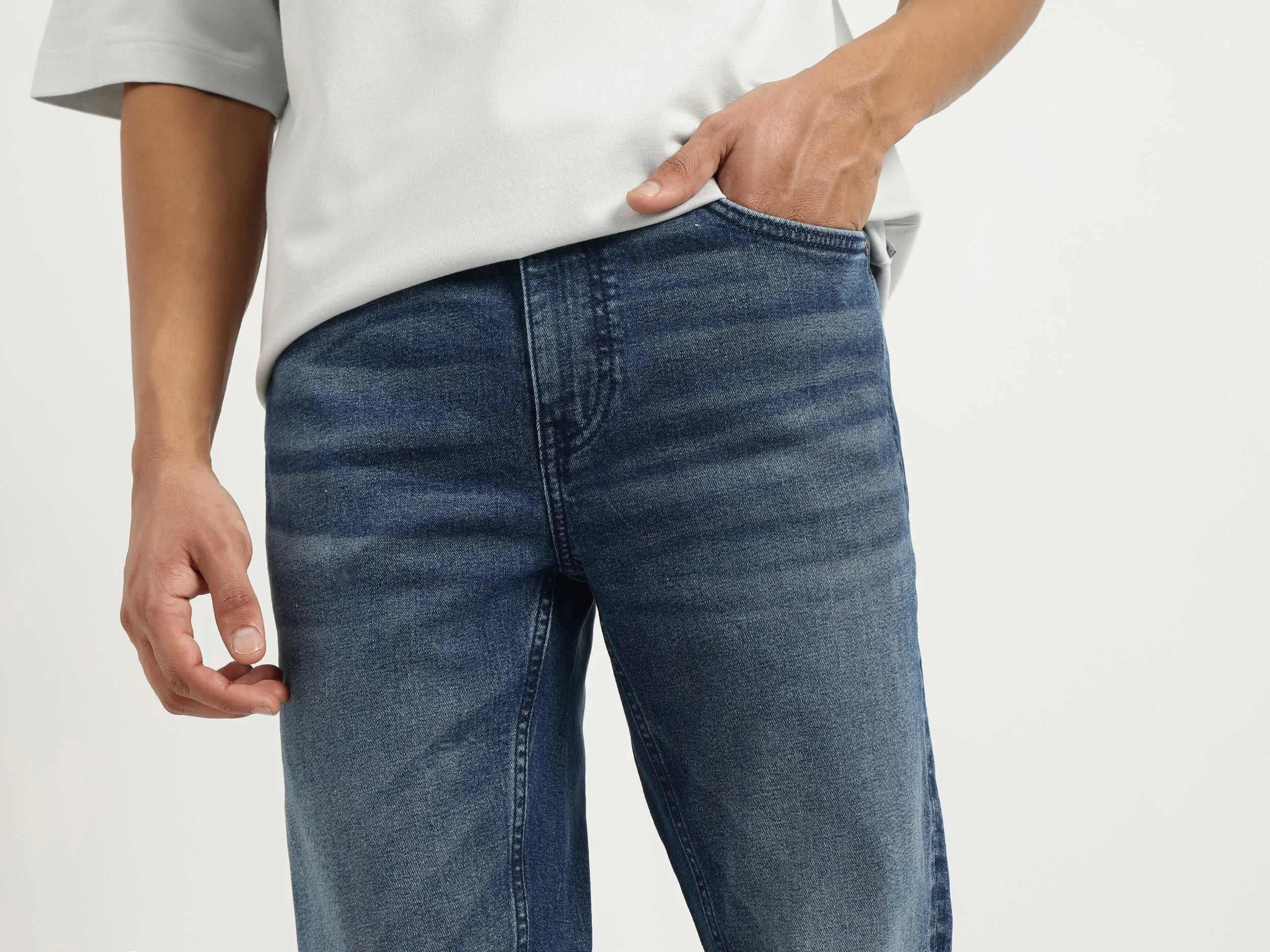 Washed Skinny Jeans