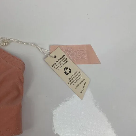 We Are HAH NWT Free People Lace Trim Soft Cup Lounge Bralette - Copper Rose - XL