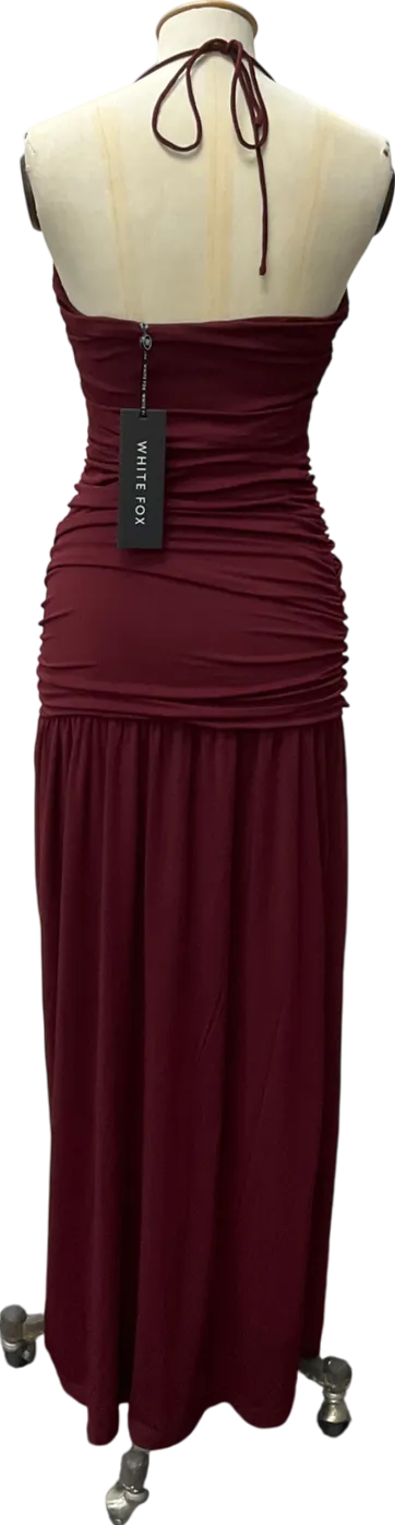 White Fox Red Sweet Skies Maxi Dress UK L