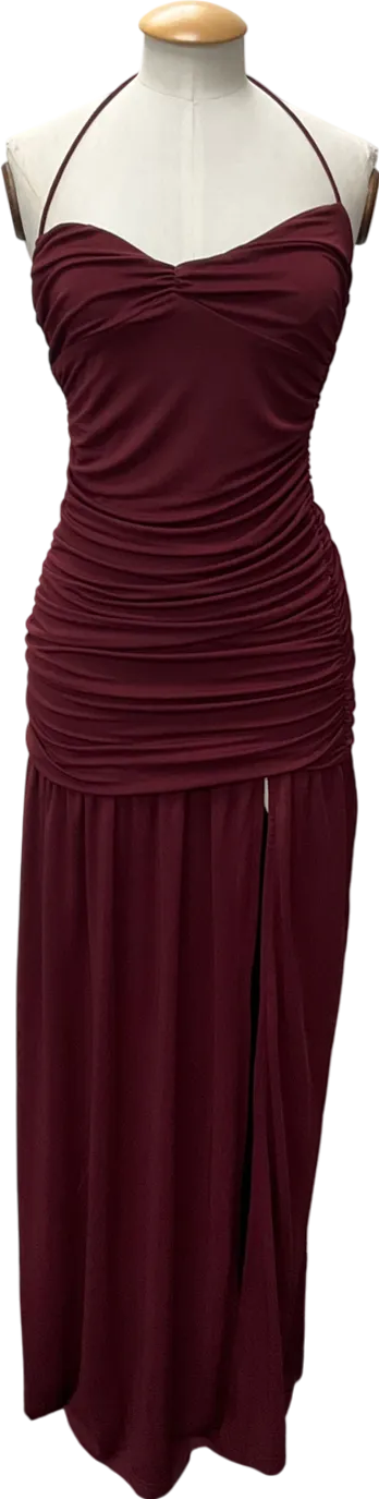 White Fox Red Sweet Skies Maxi Dress UK L