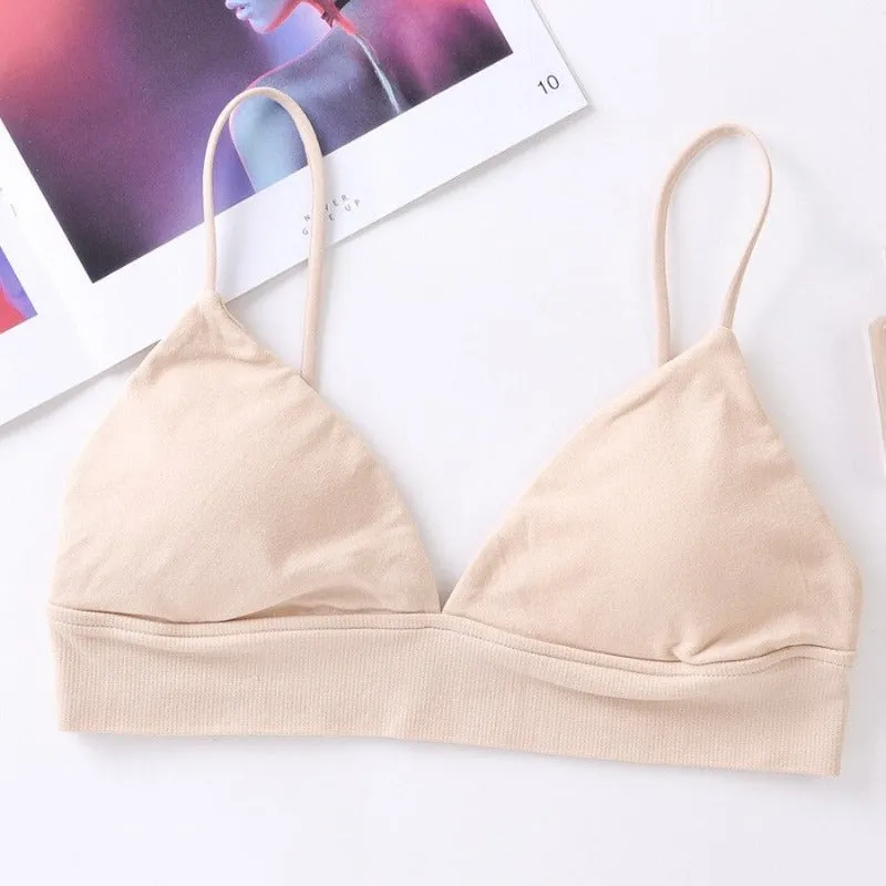 Wire Free Breathable Push Up Bra