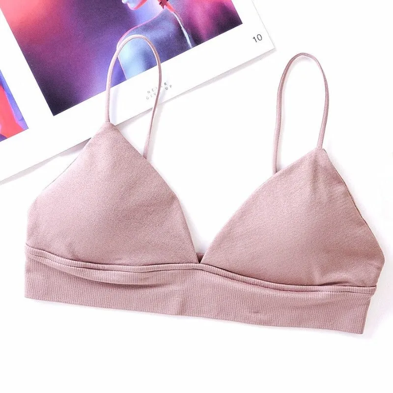 Wire Free Breathable Push Up Bra