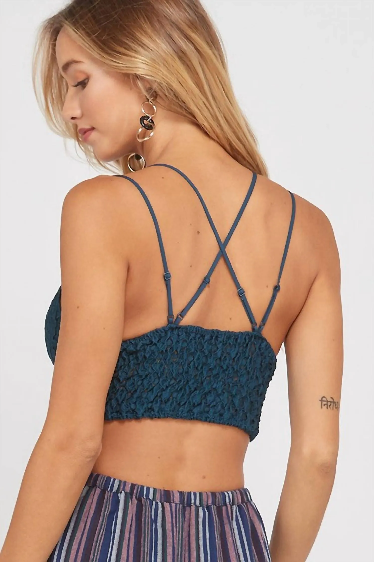 Wishlist - Lace Padded 2 Strap Bralette
