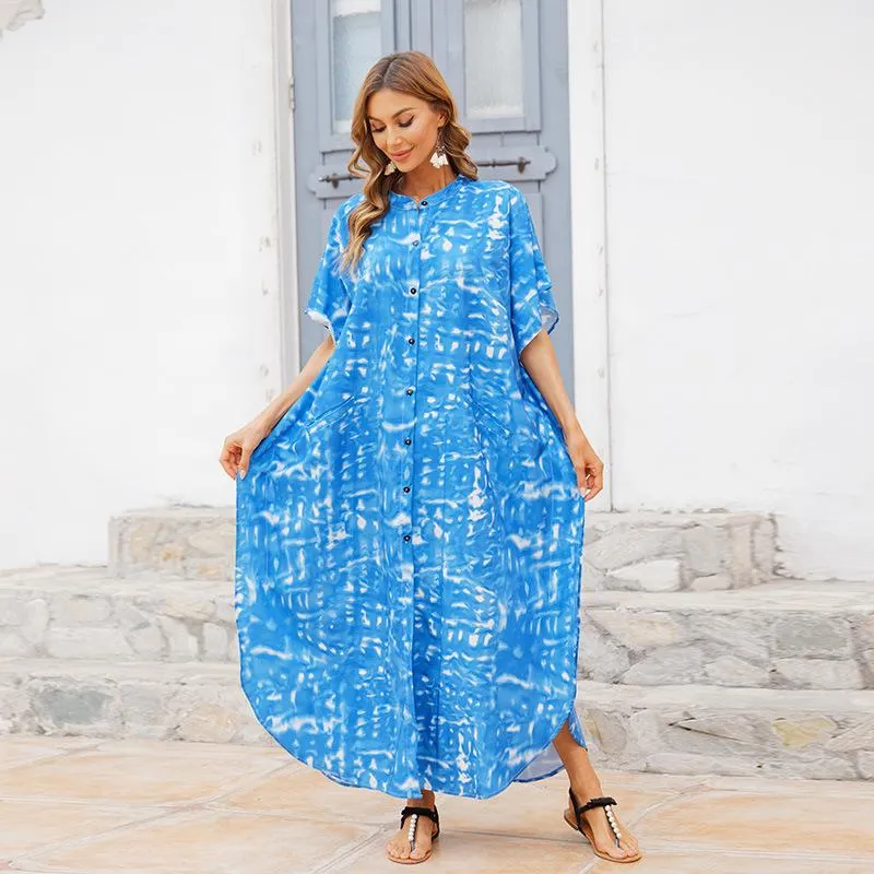 Women Summer Beach Loose Holiday Dresses