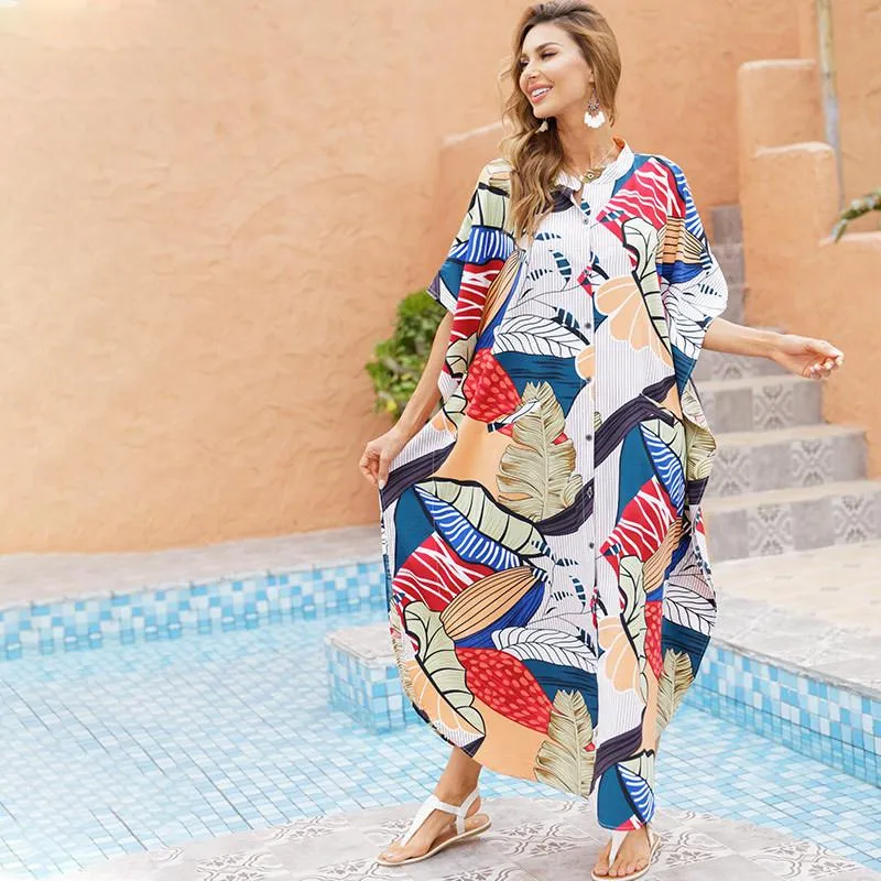 Women Summer Beach Loose Holiday Dresses