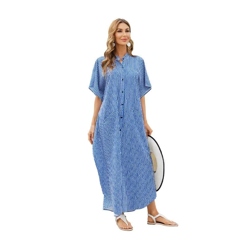 Women Summer Beach Loose Holiday Dresses