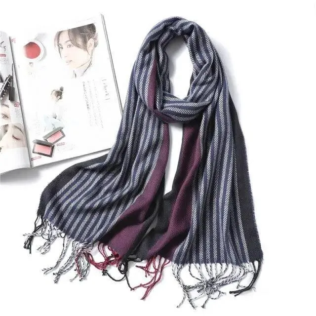 Women Winter Warm Scarf Shawl Fashion Plain  Soft Long Scarves For Women Casual Wear Travel Friendly Scarfs  Warm Winter Scarf Double Sided Thick Shawl Women Students Scarf