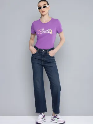 Women's 711 Blue Skinny Fit Mid Rise Jeans