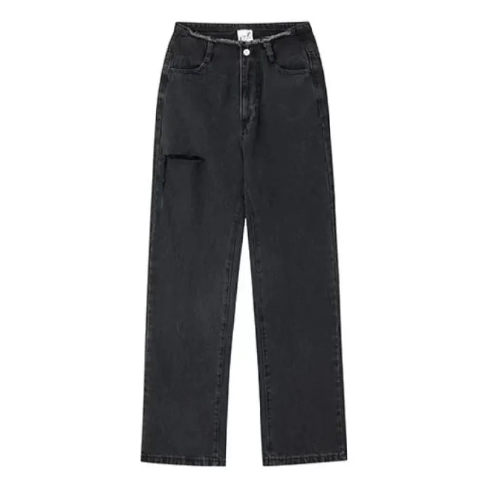 Women's Black Ripped Jeans
