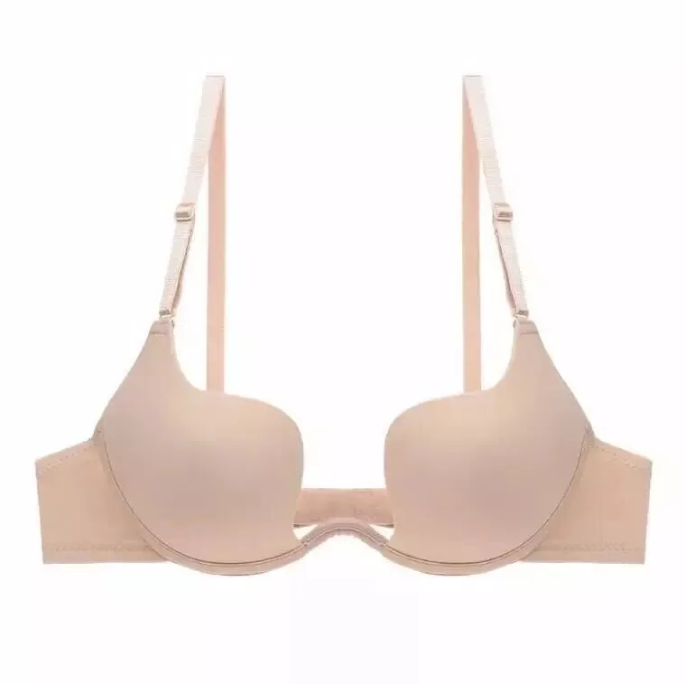 Women's Wedding Lingerie Evening Push Up Invisible Bra