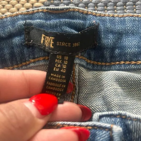 Women's Frye straight leg jeans