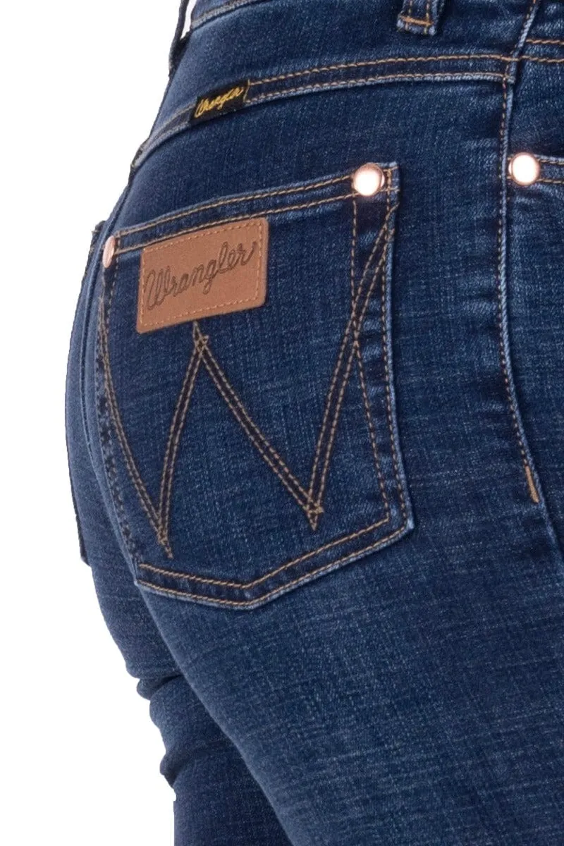 Wrangler Jeans Womens High Rise Skinny