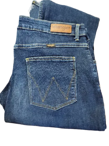 WRANGLER LADIES HIGH RISE TRUE STRAIGHT