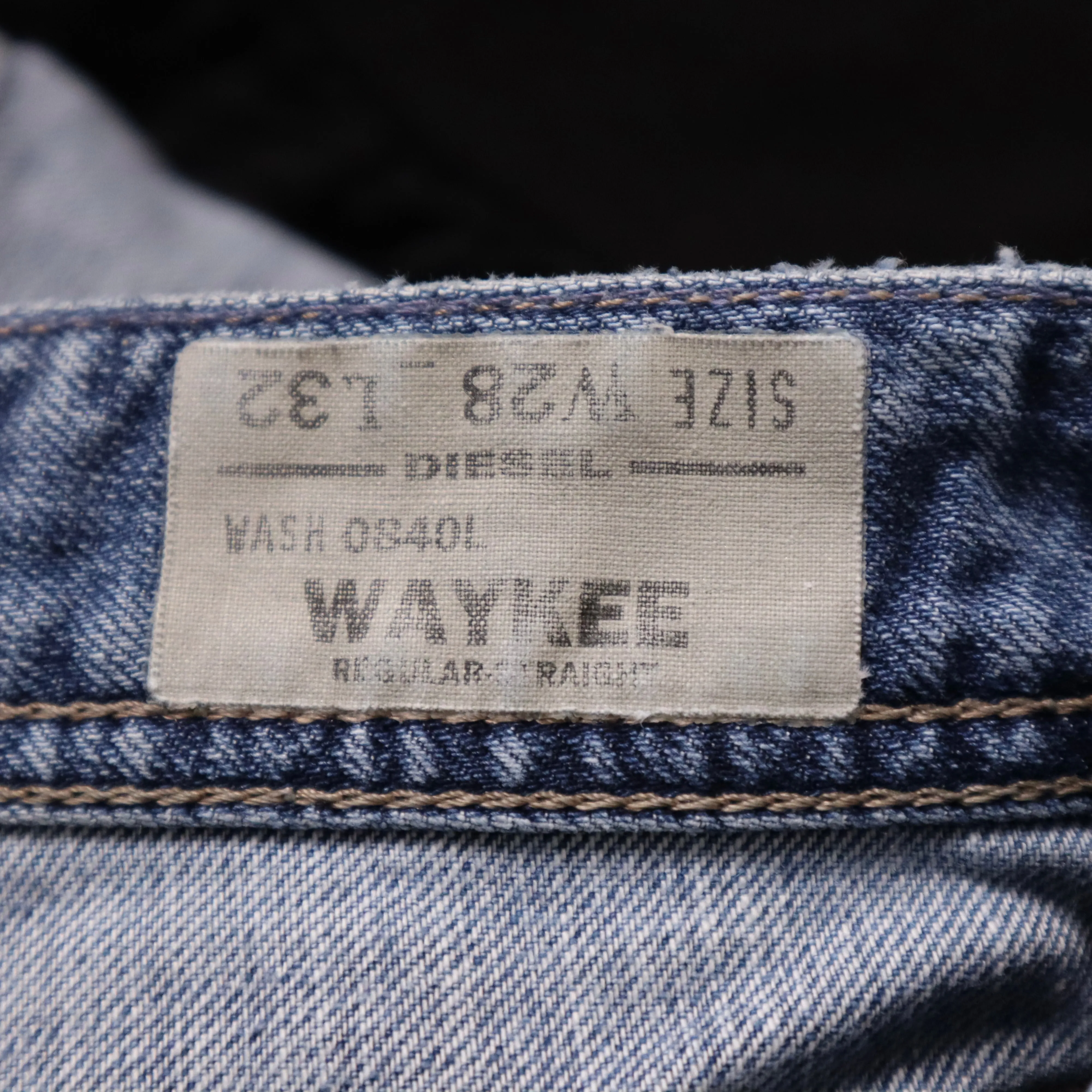 Y2K DIESEL Mid Rise Straight Leg Jeans (S)
