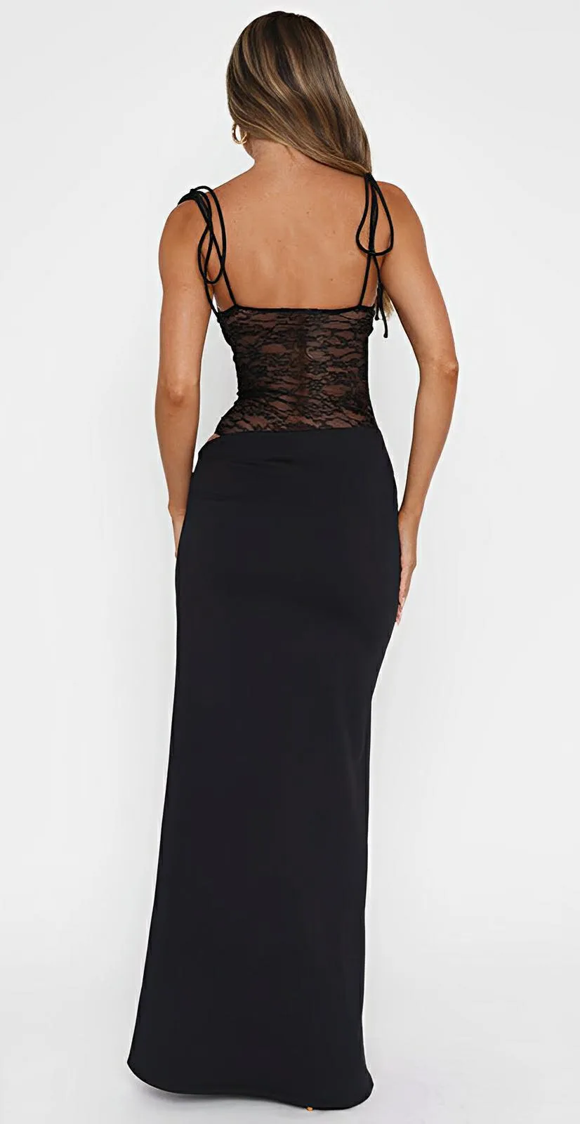 Y2K Lace Suspender Dress