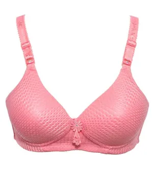 Yikani Bridal Bra Hot Pink- Signle Padded Non Wired - By Yikani