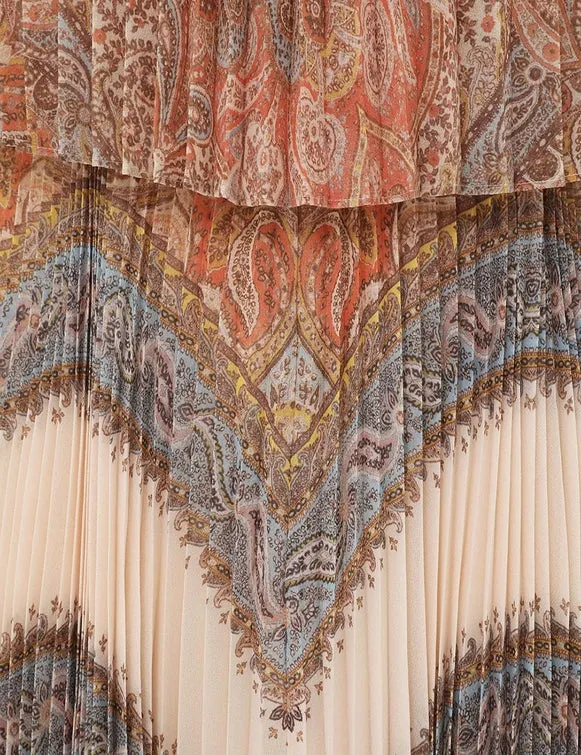 ZIMMERMANN Illustration Sunray Midi Dress
