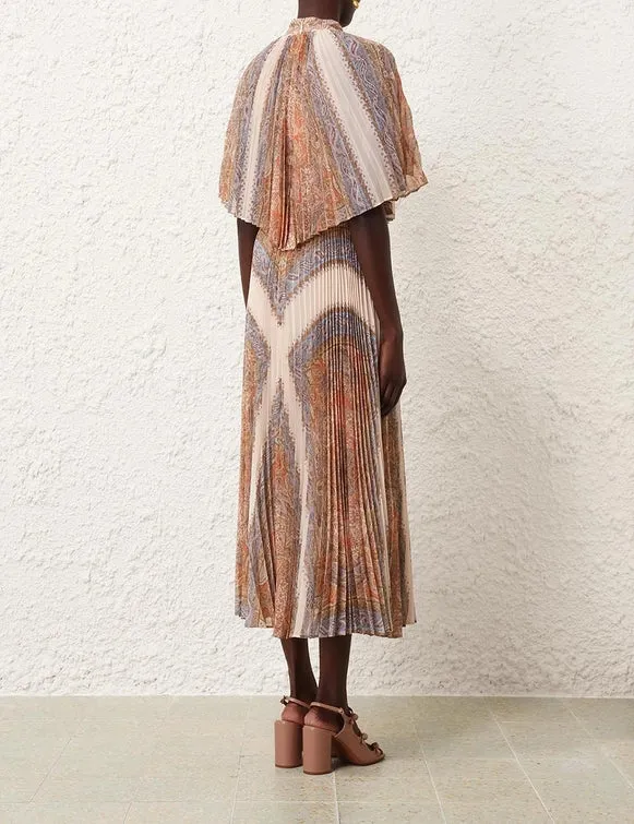 ZIMMERMANN Illustration Sunray Midi Dress